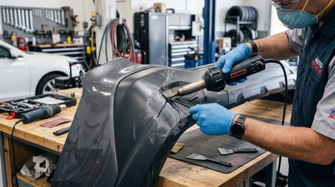 how-auto-body-shops-repair-plastic-bumper-cracks