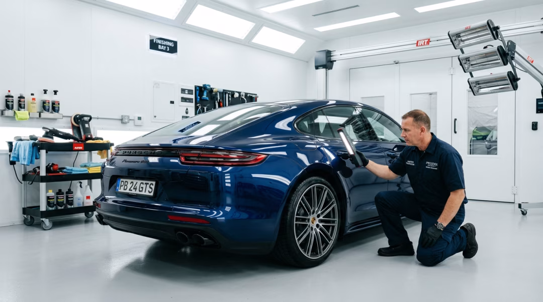 how-luxury-vehicle-repaints-differ-from-standard-repairs